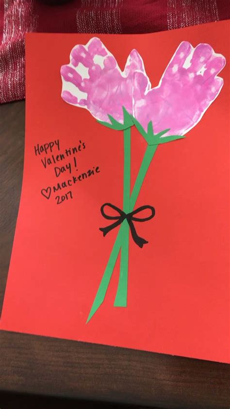 Valentines Day Handprint Craft For Toddlers Toddler Crafts Valentines
