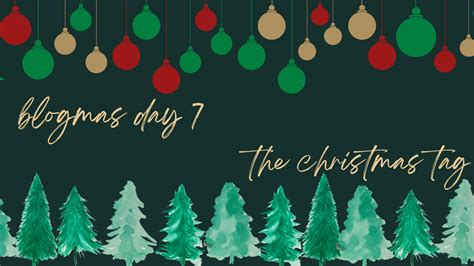 The Christmas Tag Blogmas Day 8⋆꙳ Mewrites♡