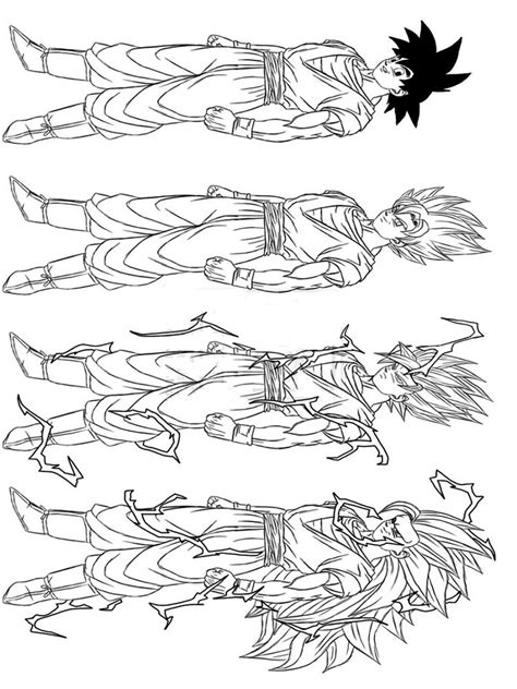 Dragon ball z coloring pages goku super saiyan 3 form. Dragon Ball Z coloring pages. Download and print Dragon ...
