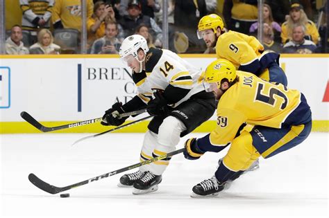 Boston Bruins Grind Out Win Over Nashville Predators