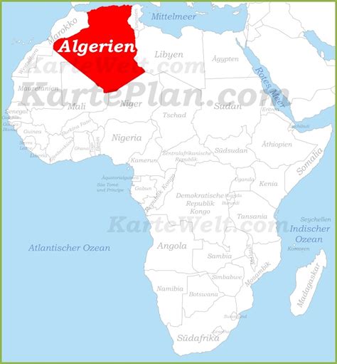 Spielerwechsel (algerien) ounas für algerien Algerien auf der karte Afrikas