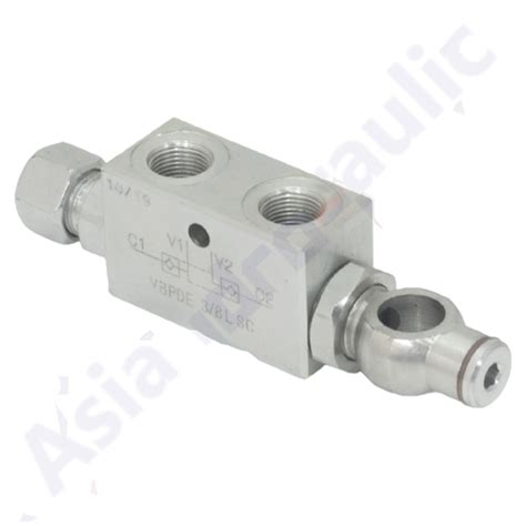 Vbpde Sc Series Double Pilot Operated Check Valves With Adjustable