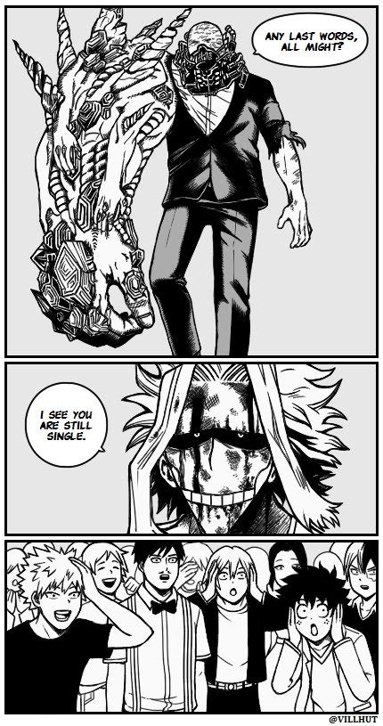 The Afo Vs All Might Fight Was Savage My Hero Academia Know Your Meme
