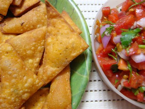 Tickle To Your Taste Buds Mexican Corn Chips With Pico De Gallo