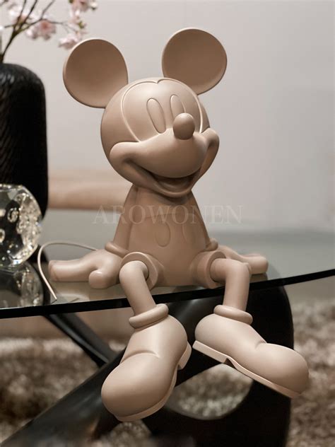 Mickey Mouse Sitting Nude