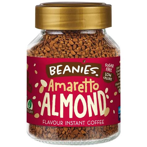 Buy Beanies Flavour Instant Coffee Amaretto Almond 50 G Bottle Online