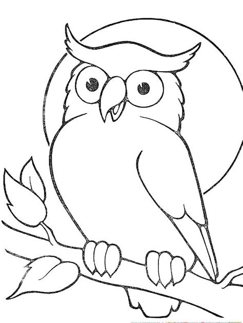 Outline Cartoon Owl Tattoo Clătită Blog