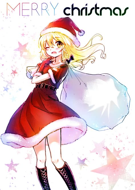 Touhou Christmas Marisa Kirisame Beneath The Tangles