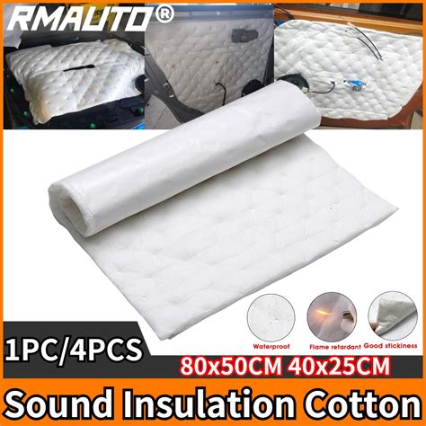 50x80cm 20mm Thickness Car Sound Insulation Cotton Self Adhesive