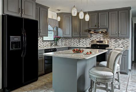 Shop highest quality kitchen blinds online. Kitchen Reveal: Shades of Gray in the Kitchen