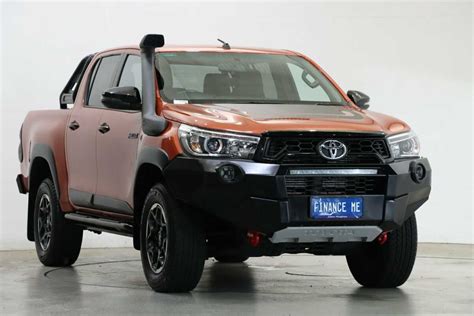 Sold 2019 Toyota Hilux Rugged X Double Cab Used Ute Victoria Park Wa