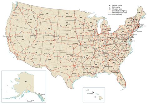 Map Of Us With Interstate Highways 2024 2024 Winter Forecast
