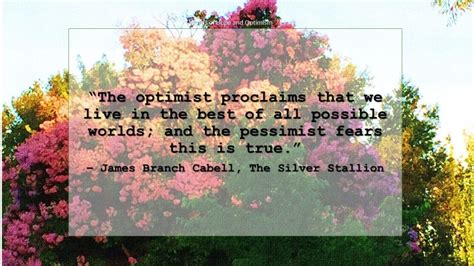 Gallery And Credits Words Of Hope And Optimism James Branch Cabell
