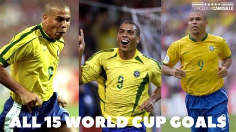 Todos Os 15 Gols De Ronaldo Fenômeno Em Copas Do Mundo Youtube