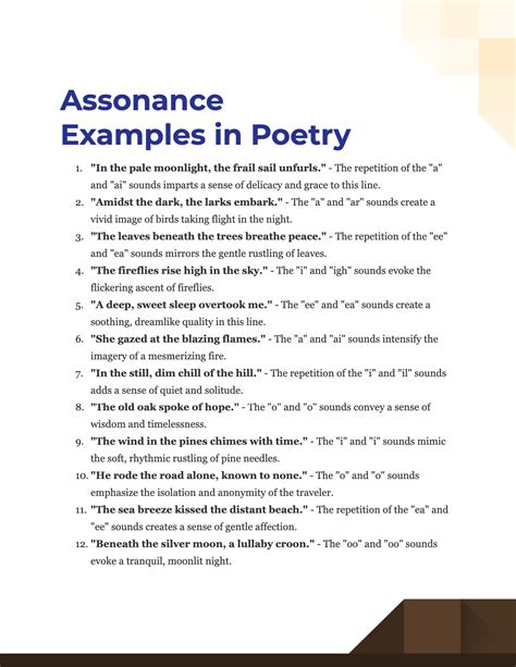 Assonance In Poetry Examples How To Use Tips