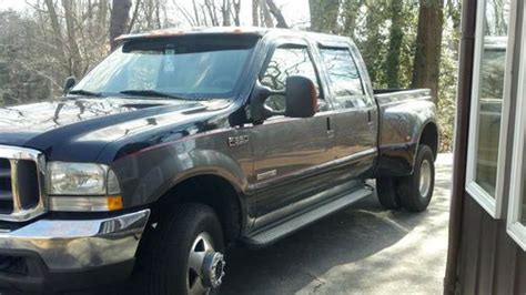 Purchase Used 2003 Ford F350 Crew Cab Lariat Le 4x4 Diesel Dually
