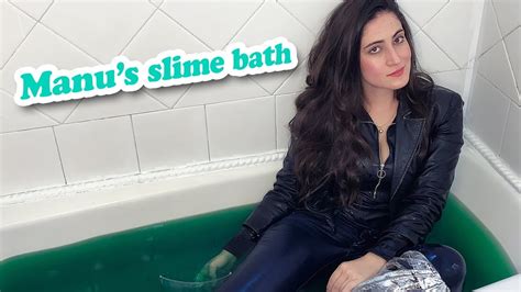 manu s slime bath youtube