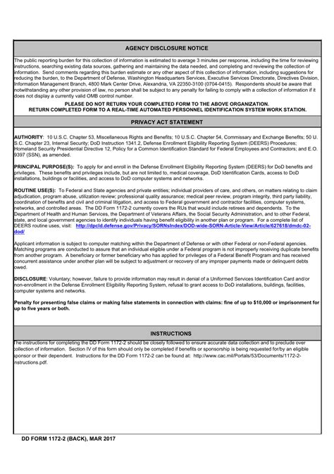 Dd Form 1172 2 2014 Fill Out And Sign Printable Pdf Template Signnow