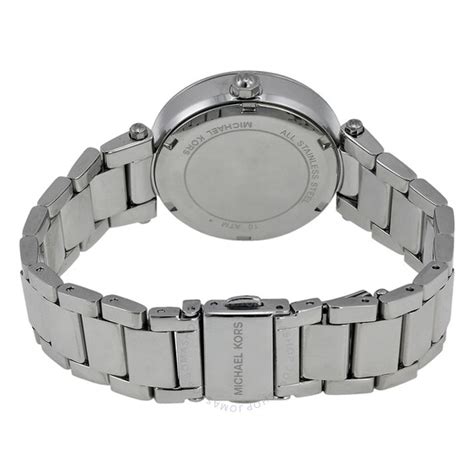 Michael Kors Parker Multi Function Silver Ladies Watch Mk5615