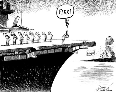 Military Flotilla Near Libya Globecartoon Political Cartoons
