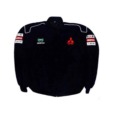 Mitsubishi Motors Sparco Racing Jacket Black Jackets And Shirts
