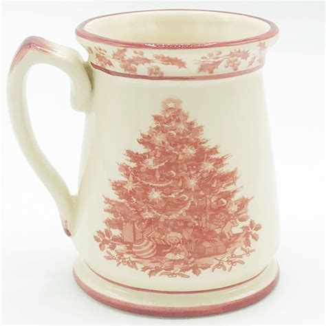 Last day to order for ground christmas delivery: Cracker Barrel Holiday | Nostalgic Red Christmas Tree Mug ...
