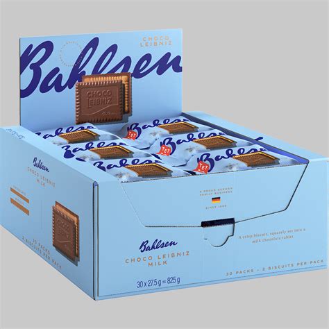 Bahlsen Choco Leibniz Milk Snack Pack 30 X 27 5gm Refreshment Shop