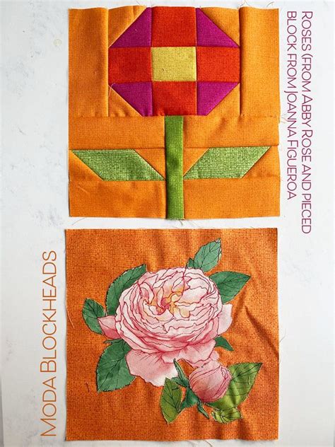 Roses And More Roses For Moda Blockheads Robin Pickens Flower Quilt