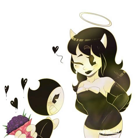 Pin By Morita Garcia On Ship That I Love Bendy And The Ink Machine Alice Angel Anime