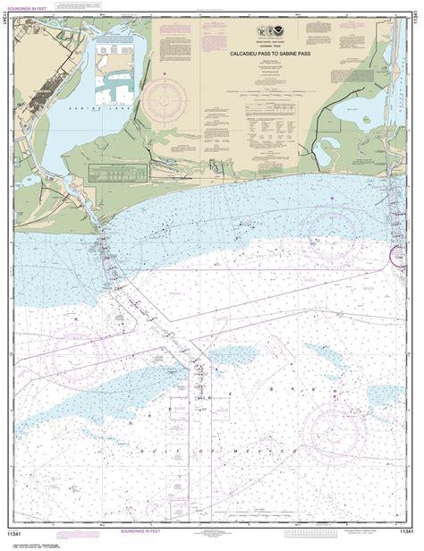 Port Fourchon And Approaches 11346 Nautical Charts