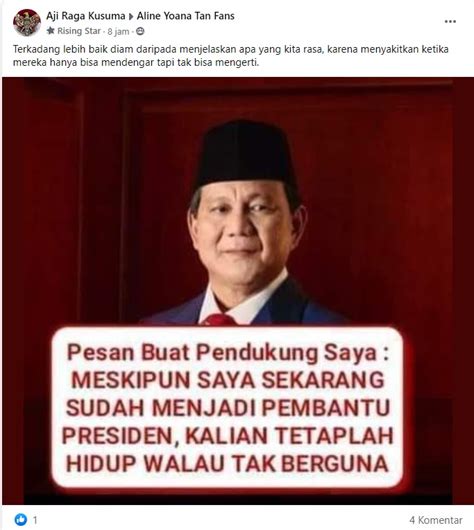 We did not find results for: Cek Fakta Prabowo Mengumpat Sebut Pendukungnya Tak ...