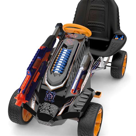 Details on what the weapons would be have not yet been released. This Nerf Battle Racer Go-Kart Is Loaded with Awesome ...