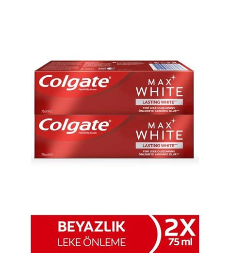 Colgate Max White Kal C Beyazl K Beyazlat C Di Macunu Ml X Adet