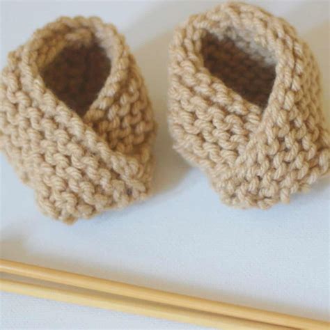 Easy Knitted Baby Booties Pattern Studio Knit