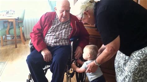 Vince Meeting Great Grandpa And Great Grandma Youtube