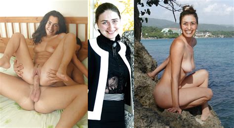 Gekleidete Und Ausgezogene Frauen Erotik Und Porno Fotos