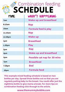 Guide To Combination Feeding Your Baby Plus Combi Feeding Schedules