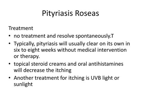 Ppt Pityriasis Roseas Powerpoint Presentation Free Download Id1946013