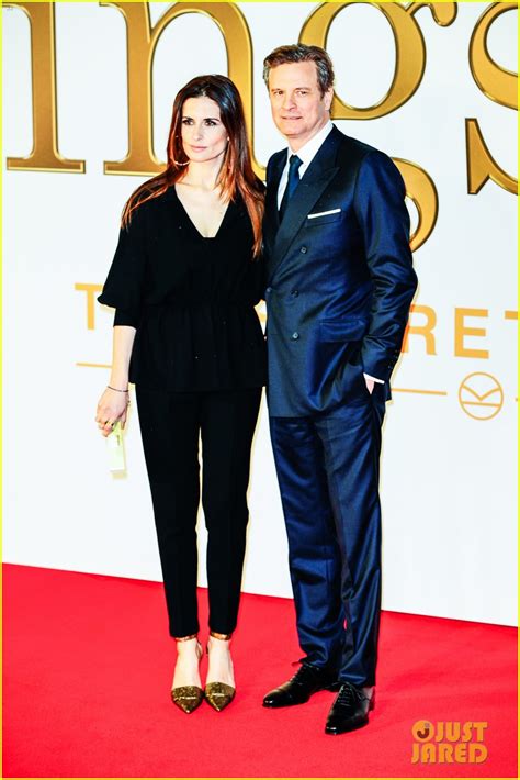 Colin Firth Taron Egerton Suit Up At Kingsman The Secret Service