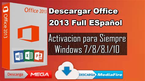 Descargar E Instalar Microsoft Office 2013 Full Activado Para Windows