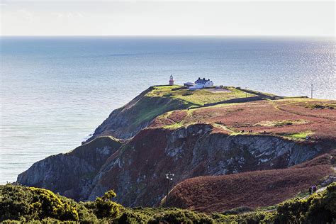 View Of The Trails On Howth Cliffs And Howth Head In Ireland Photograph