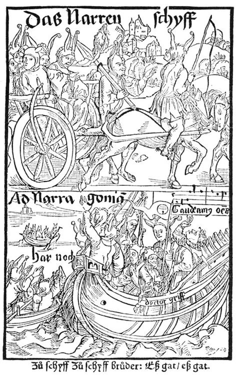 Navigating Dürers Woodcuts For The Ship Of Fools The Public Domain Review Albrecht Dürer
