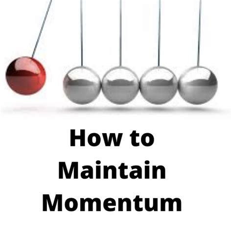How To Maintain Momentum Michael Dill Action Coach