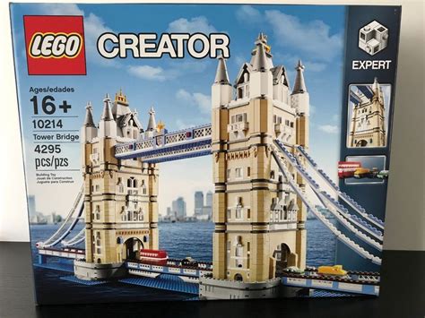 Lego Creator Expert 10214 London Tower Bridge New In Box Lego Tower