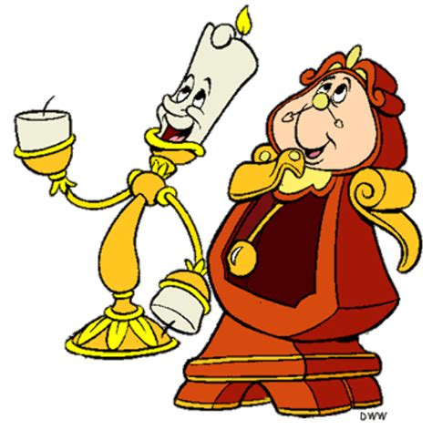 Download High Quality Beauty And The Beast Clipart Cogsworth