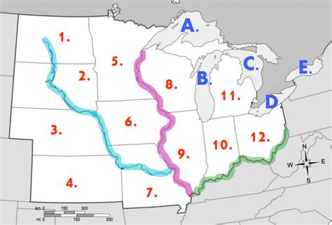 Midwest Map And Capitals Geography Quiz Quizizz