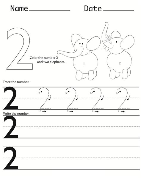 Writing Your Numbers Worksheets
