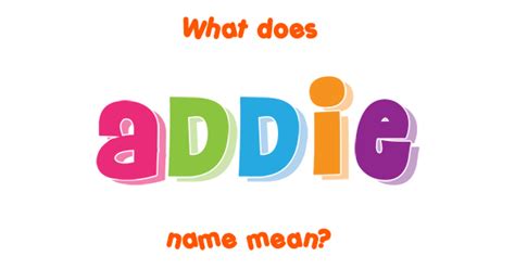 addie name meaning of addie