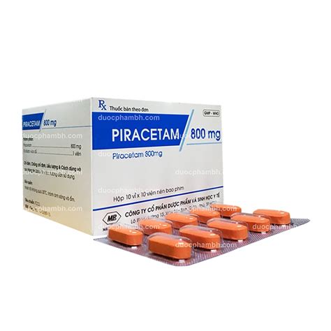 Thuốc Hướng Thần Piracetam 800 Piracetam 800mg
