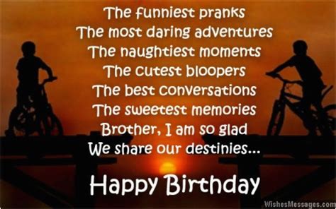 Happy Birthday Twin Brother Quotes Birthday Wishes Cards And Quotes For